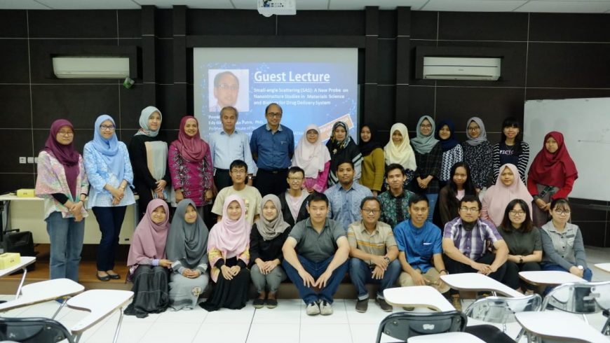 Kuliah umum dengan tema “Small-angle scattering (SAS) “