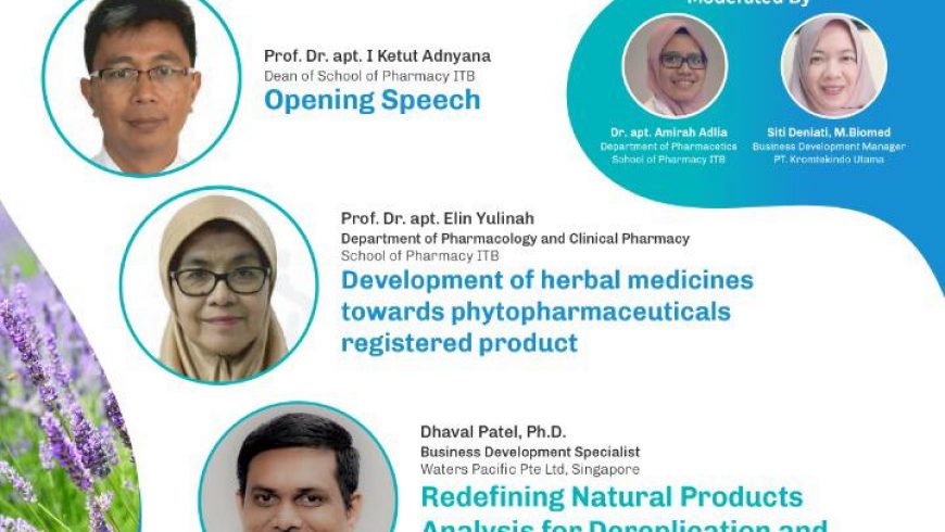 Webinar Series #1 “Triple Helix contributions towards qualified Indonesian  herbal medicines”