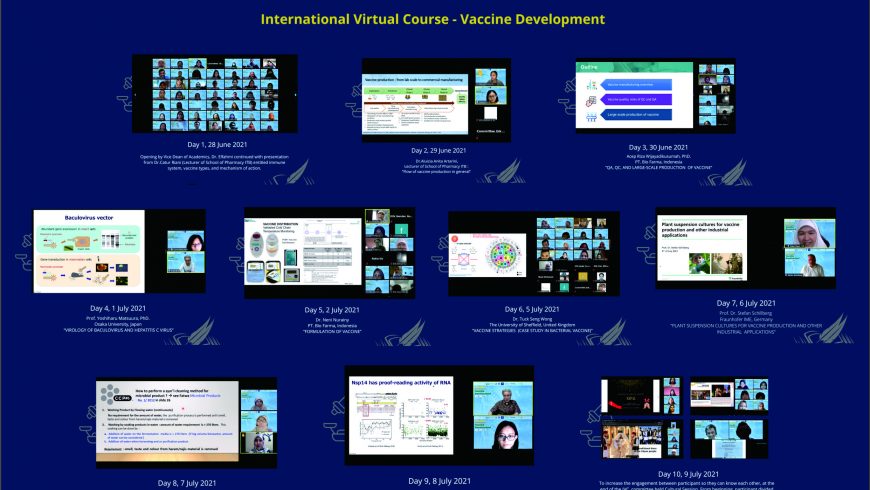 International Virtual Course of Vaccine Development – How are vaccines developed and how do they work?