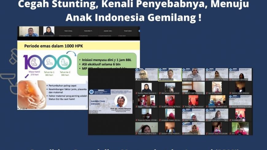 Penelitian Pengabdian Masyarakat dan Inovasi (PPMI) : “Cegah Stunting, Kenali Penyebabnya Menuju Anak Indonesia Gemilang”