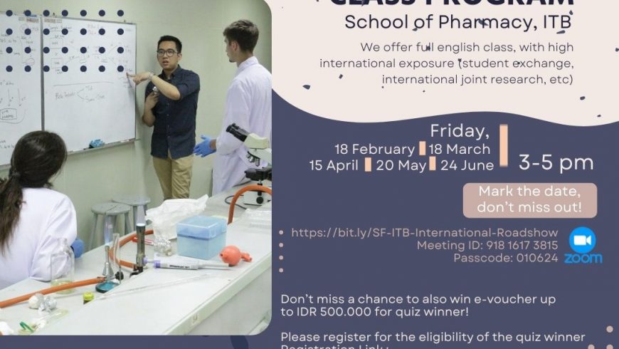 International Class Program School of Pharmacy ITB