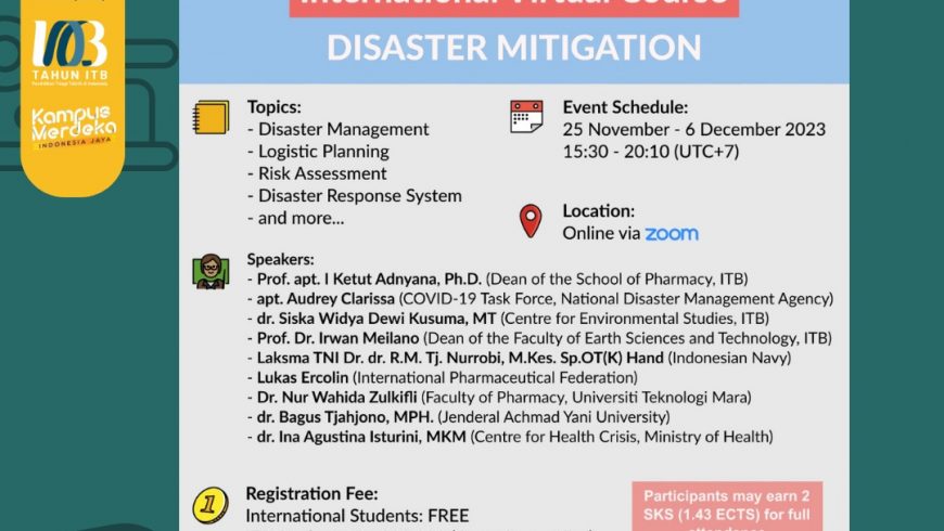 International Virtual Course: Disaster Mitigation