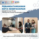 Penandatanganan Nota Kesepahaman Sekolah Farmasi ITB dan Fakultas Ilmu Farmasi Chulalongkorn University