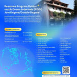 Beasiswa Program Doktor untuk Dosen Indonesia (PDDI) 2025